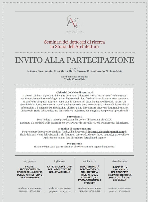 Call for participations